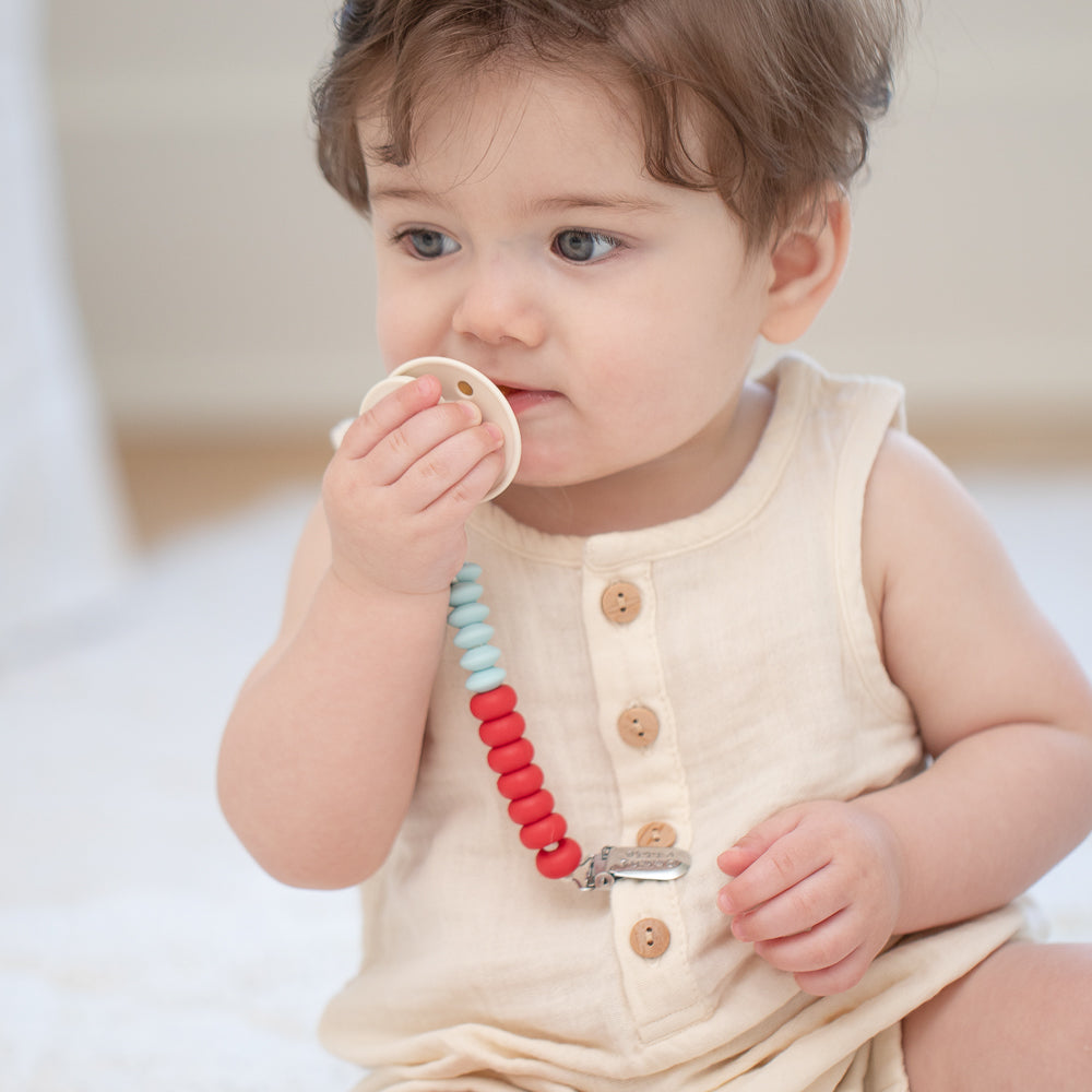 アクセサリー Bebe Crochet pram chain, Teeny Toes - Sebra Sleep - Lilac – sebra