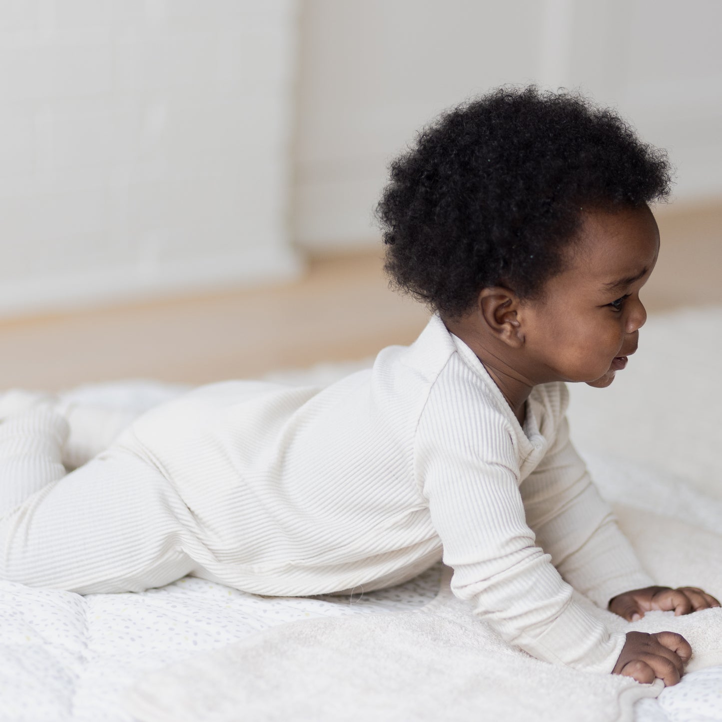 Zip Fit & Beanie Set Linen