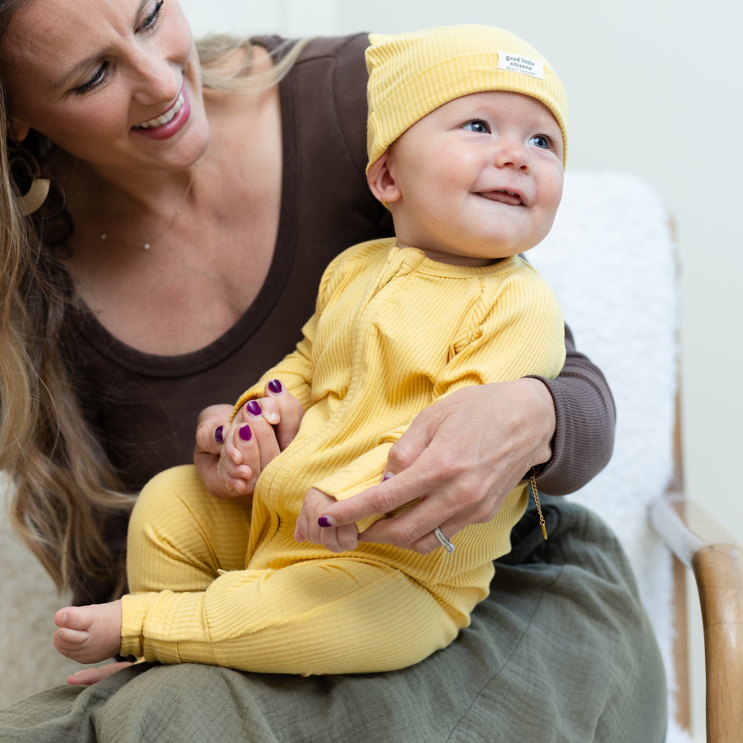 Zip Fit & Beanie Set Sunshine