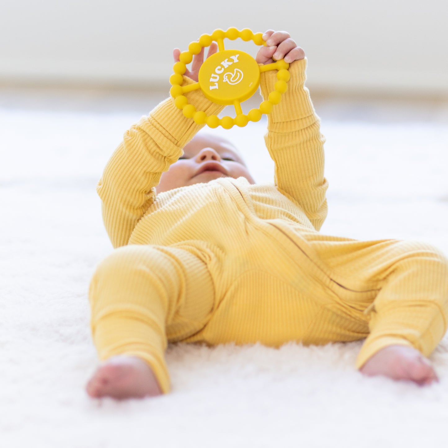 Lucky Duck Happy Teether
