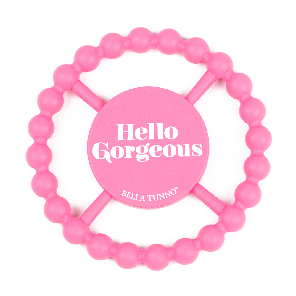 Hello Gorgeous Happy Teether – Bella Tunno