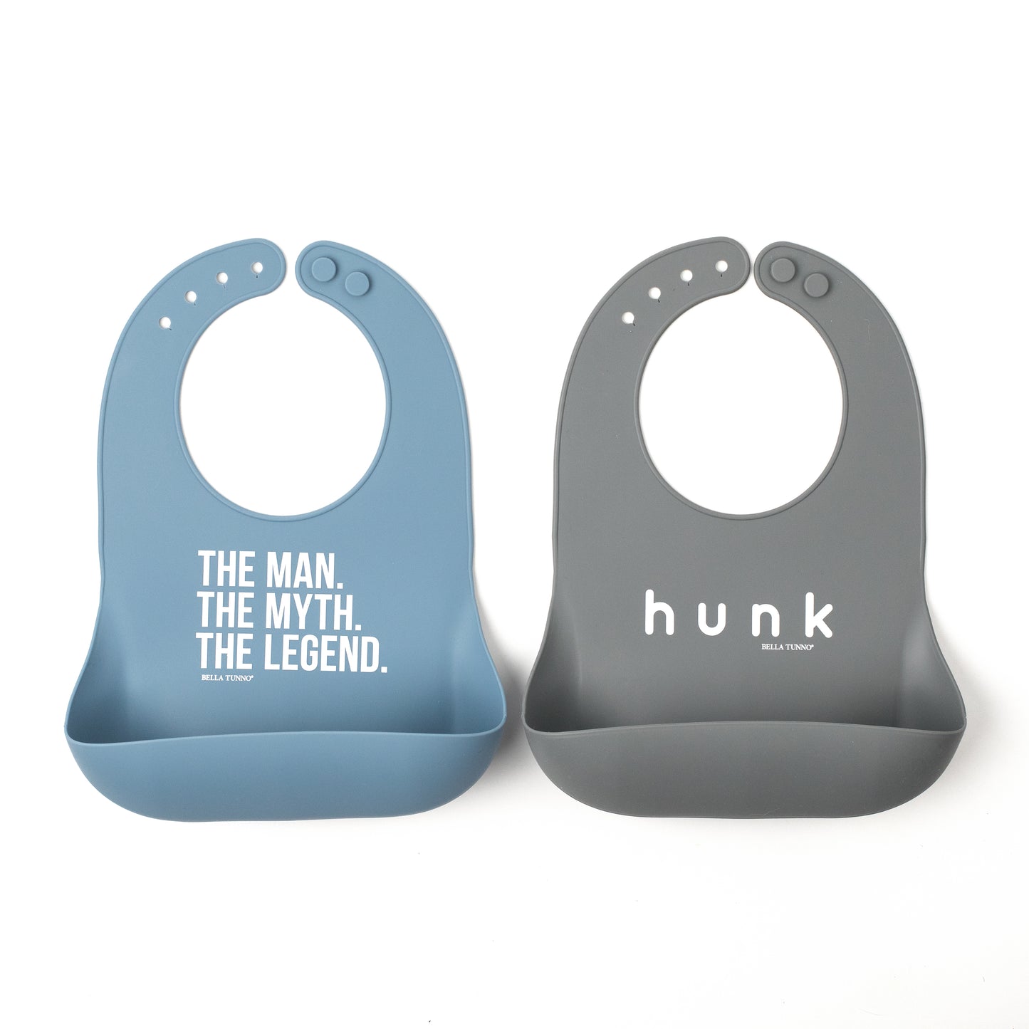 The Man, Legend + Hunk Wonder Bib Set