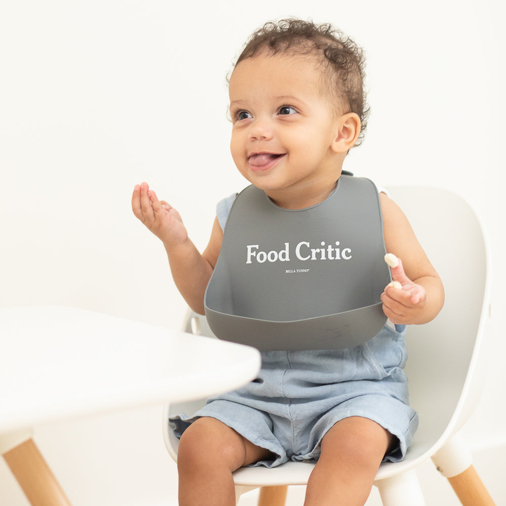 Lalo First Bites Silicone Baby Bib Feeding Set