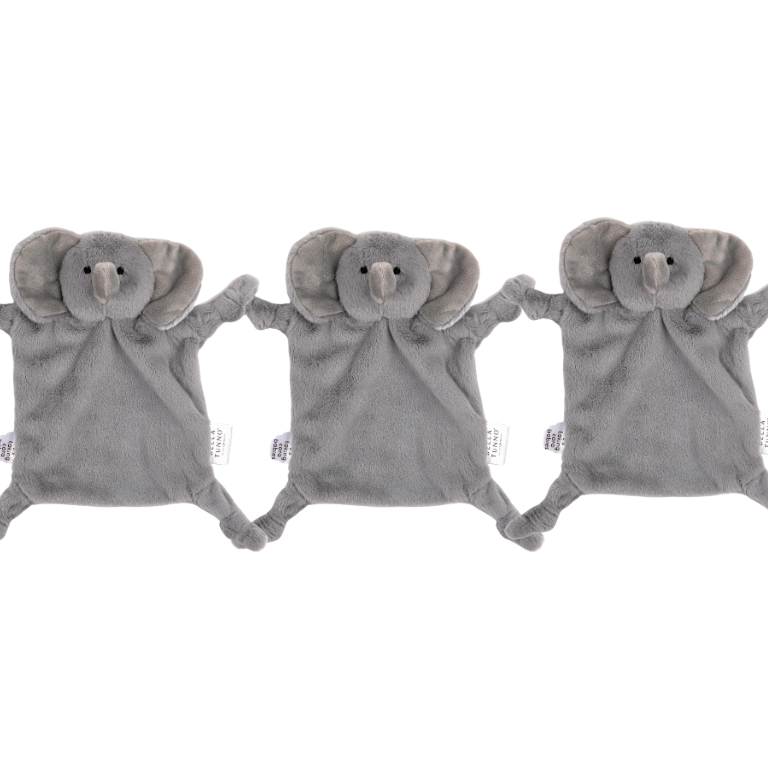Bella Tunno x Taking Cara Babies Lovey Elephant 3-Pack