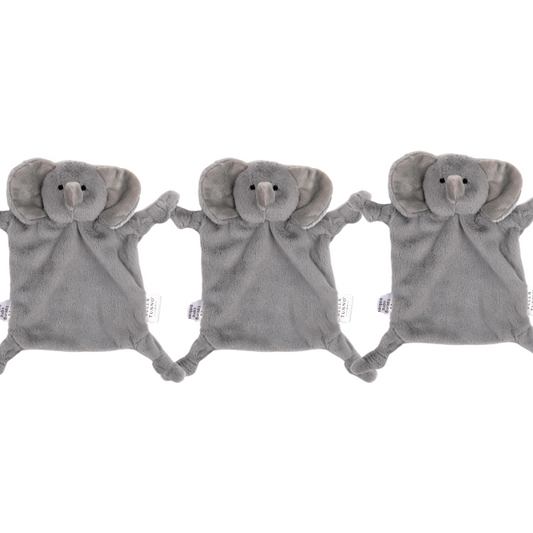 Bella Tunno x Taking Cara Babies Lovey Elephant 3-Pack