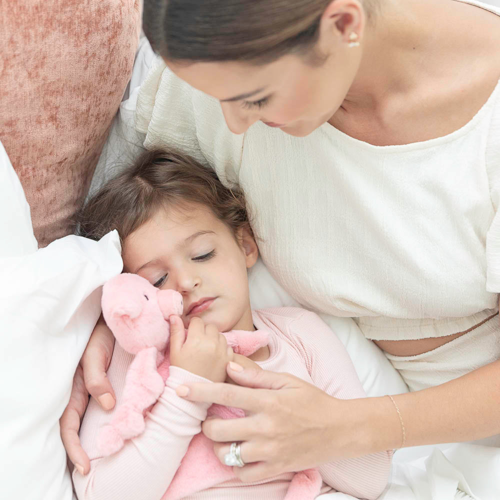 Baby sleeping with lovey over face hot sale