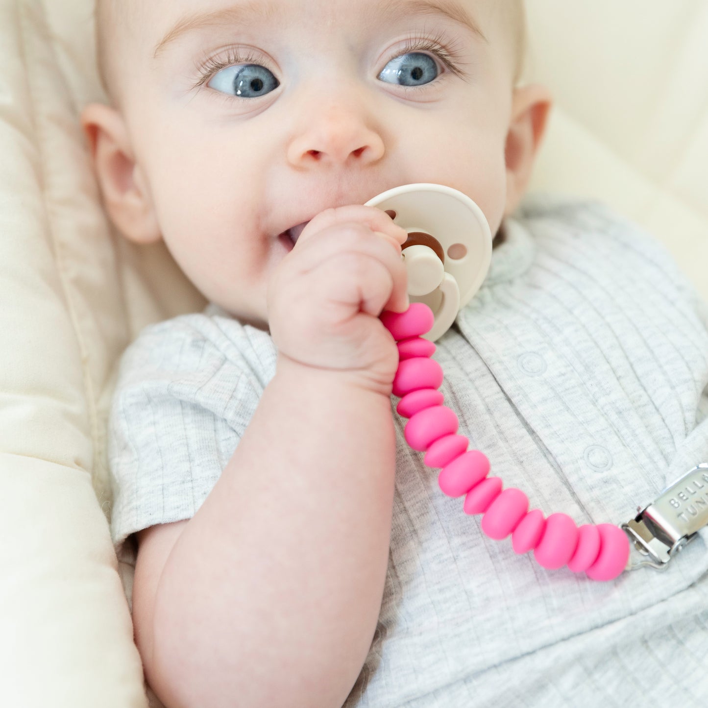 Punch Pacifier Clip