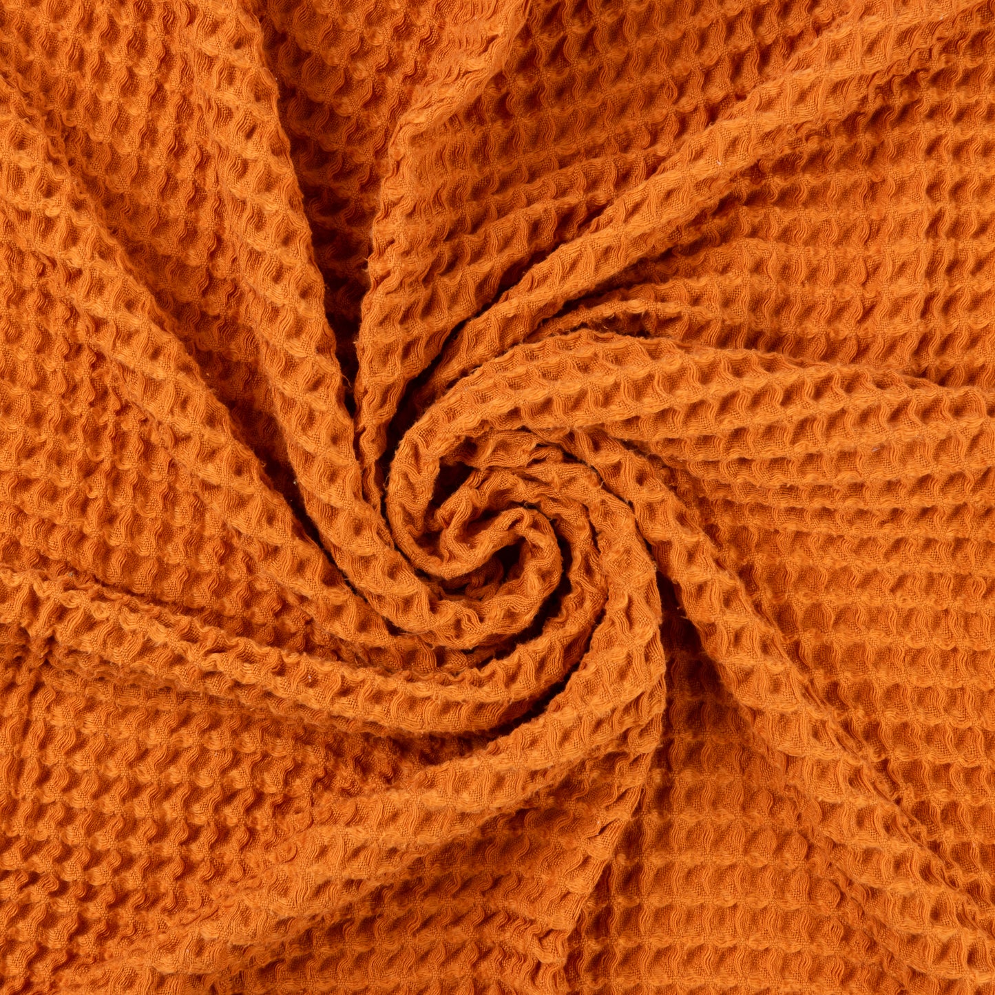 Waffle Baby Blanket Pumpkin