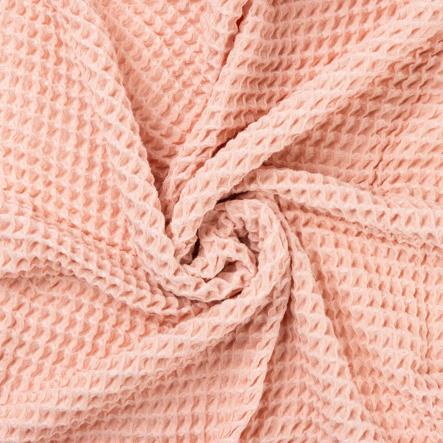 Waffle Baby Blanket Blush