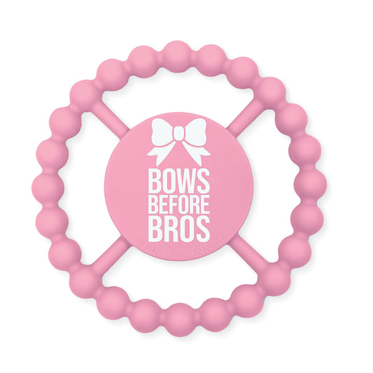 Bows Before Bros Happy Teether