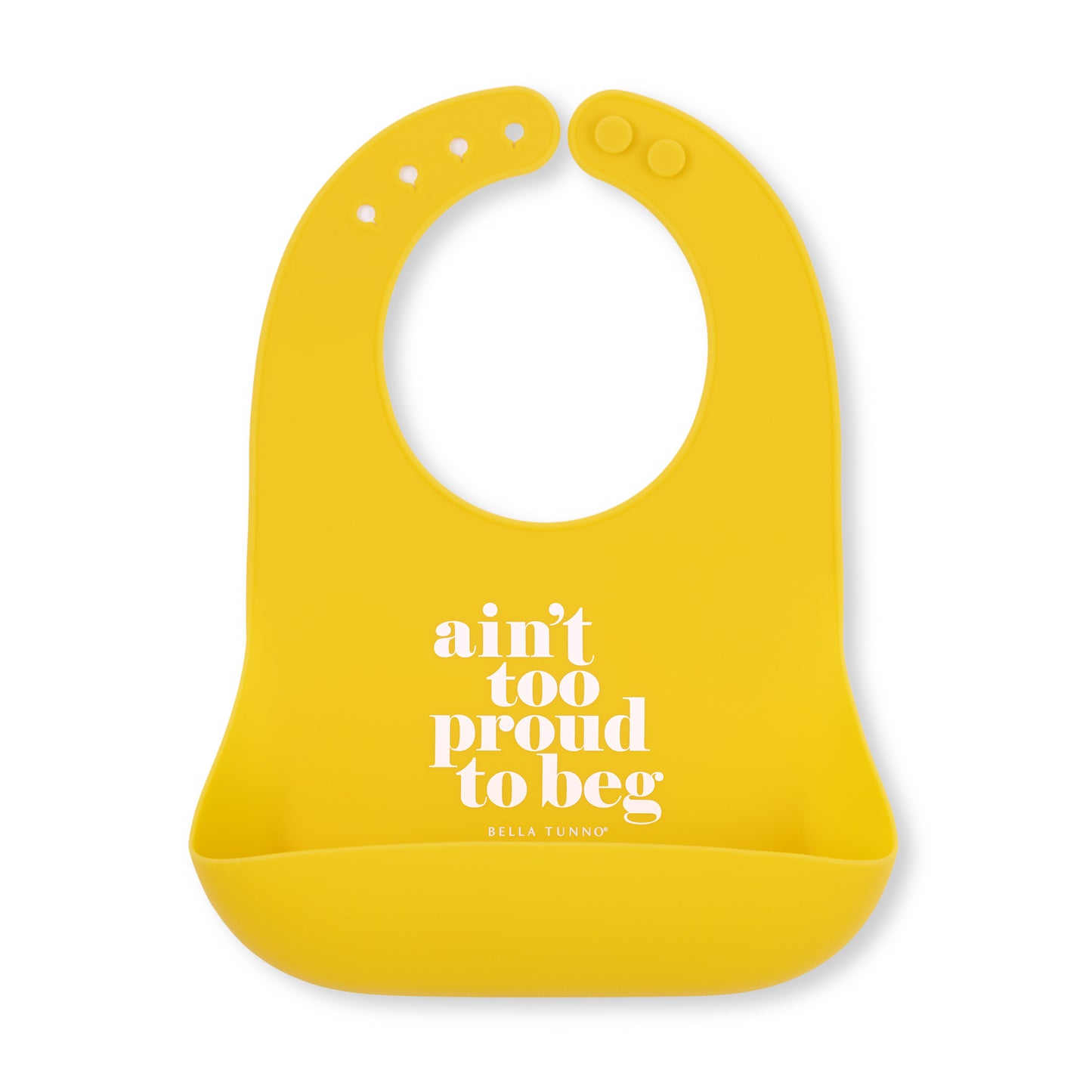 Aint Too Proud to Beg Wonder Bib