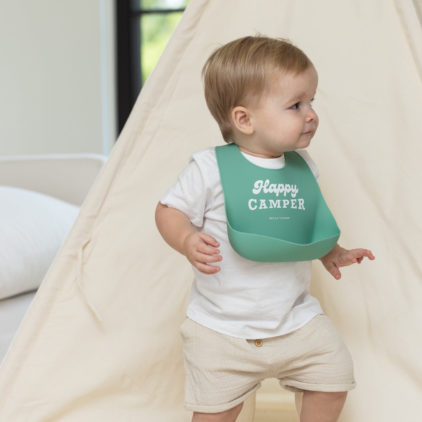 Happy Camper Wonder Bib