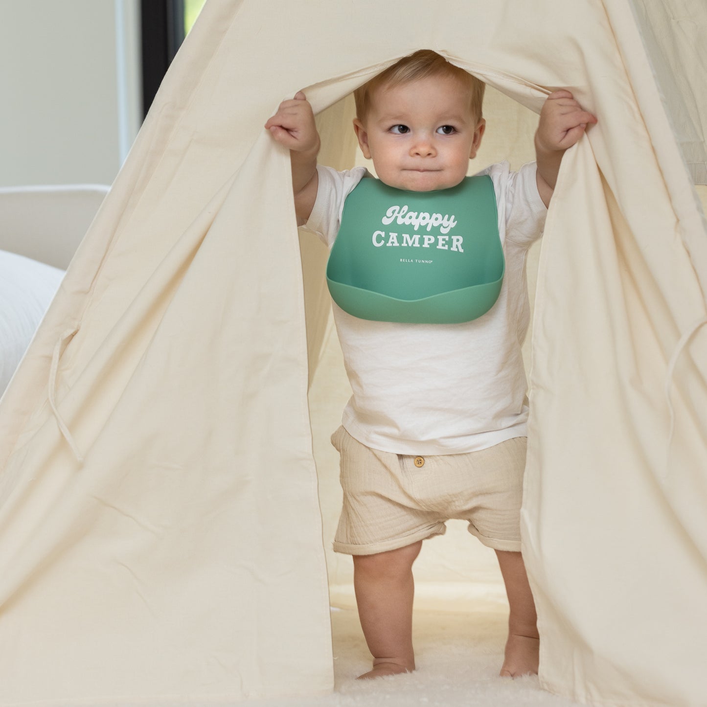 Happy Camper Wonder Bib