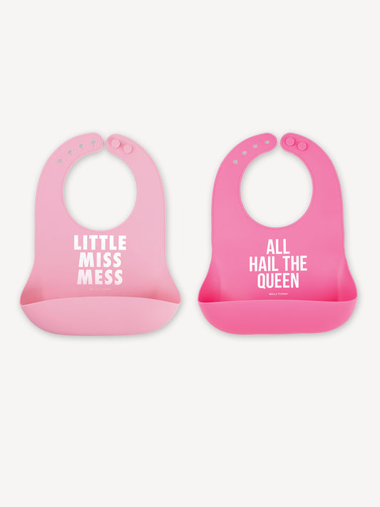 Girl 2 Pack Bib