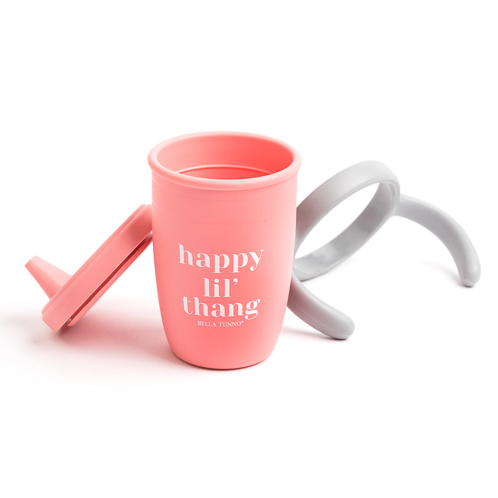 Kids Sippy Cup  Happy Lil Thang – Poshinate Kiddos